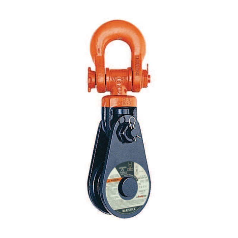 Crosby McKissick Snatch Block with Shackle Fitting, 