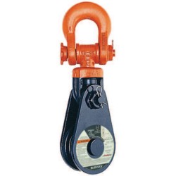 Crosby McKissick Snatch Block with Shackle Fitting, 