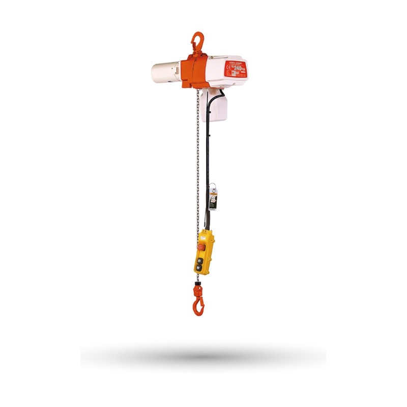 Palan électrique KITO ED-ST – 230 V, 2 vitesses, 60 à 240 kg