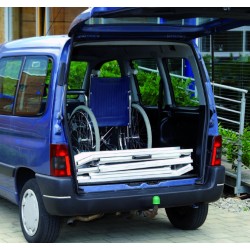 Rampes aluminium type ABS-Z - Charge maxi 400 kg/paire