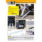 Rampes aluminium type ABS-Z - Charge maxi 400 kg/paire