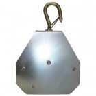 POULIE de bâtiment à cliquet pour corde - Réa polymère