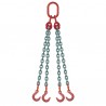 ÉLINGUE CHAÎNE Grade-80 / 4 brins - 4 crochets de fonderie
