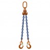ÉLINGUE CHAÎNE Grade-100 / 2 Brins - réglable à 2 crochets standards