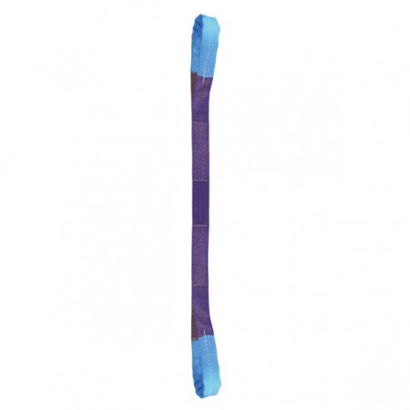 ÉLINGUE SANGLE DOUBLE POLYESTER - 2 Boucles standards