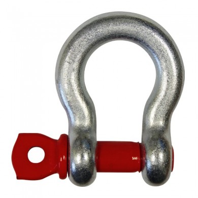 Manille lyre acier haute résistance (HR) – axe à œil – coefficient 1,5 – levage