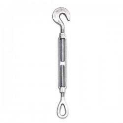 TENDEUR INOX D.8 MM 2 CROCHETS SWL 165 KG