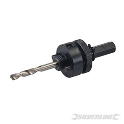 Silverline 954685 Multi Matériau TCT Scie-cloche 64 mm