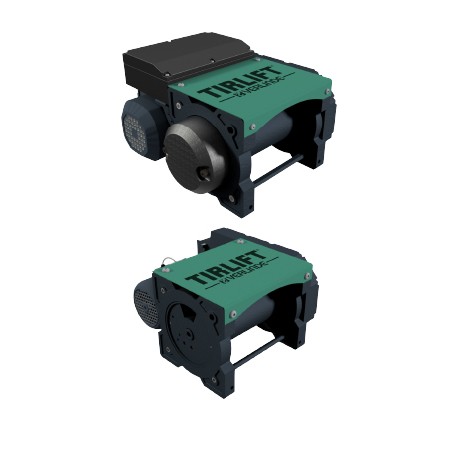 TIRLIFT 2 Treuils électriques mono et triphasés type TC et TL pour charge de 125 à 1500 kg