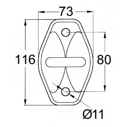 EMBASE A OEIL ALU