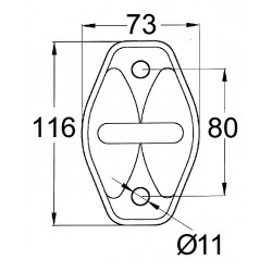 EMBASE A OEIL ALU