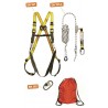 KIT HARNAIS ANTICHUTE N°2 "TOITURE" 20 METRES