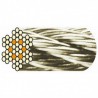 CÂBLE INOX 316 - 7 torons de 7 fils - Âme métallique - TOURET de 250M 1033