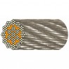 CÂBLE INOX 18 torons de 7 fils ANTIGIRATOIRE 1284